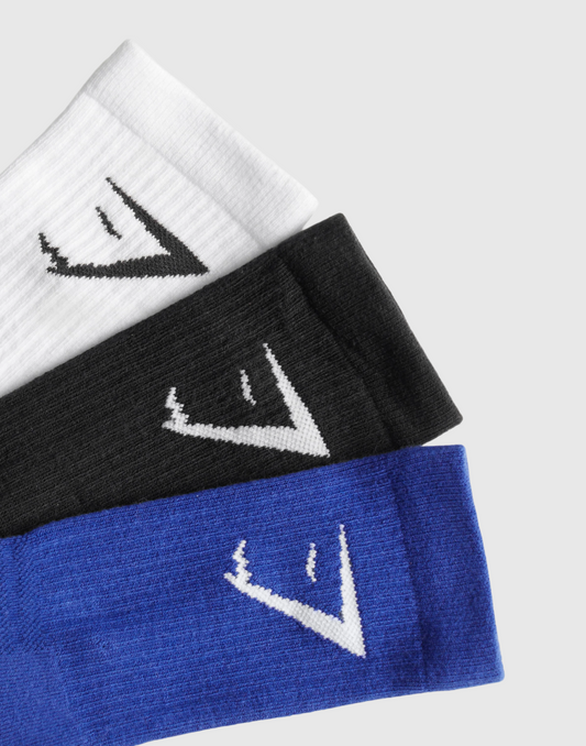 CREW SOCKS 3PK