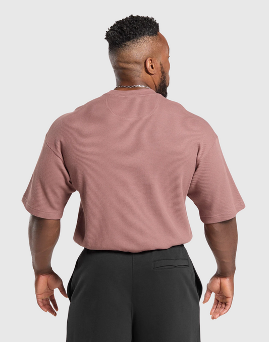WAFFLE OVERSIZED T-SHIRT
