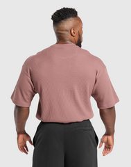 WAFFLE OVERSIZED T-SHIRT