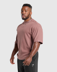 WAFFLE OVERSIZED T-SHIRT